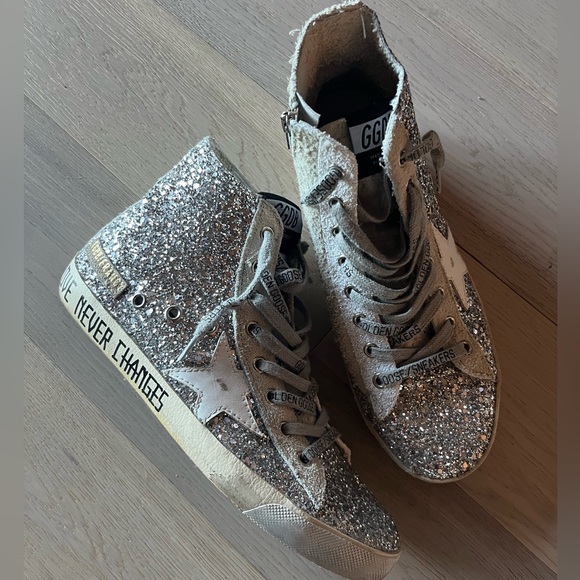 SOLD - BNWOT - Glitter & Suede GGDB Francy (Size 38) - Picture 2 of 8